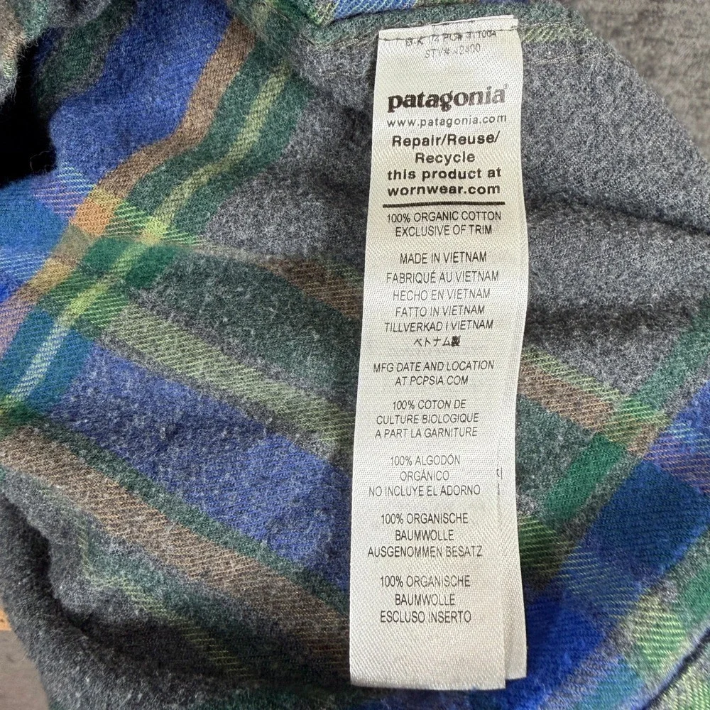 Patagonia fjord flannel